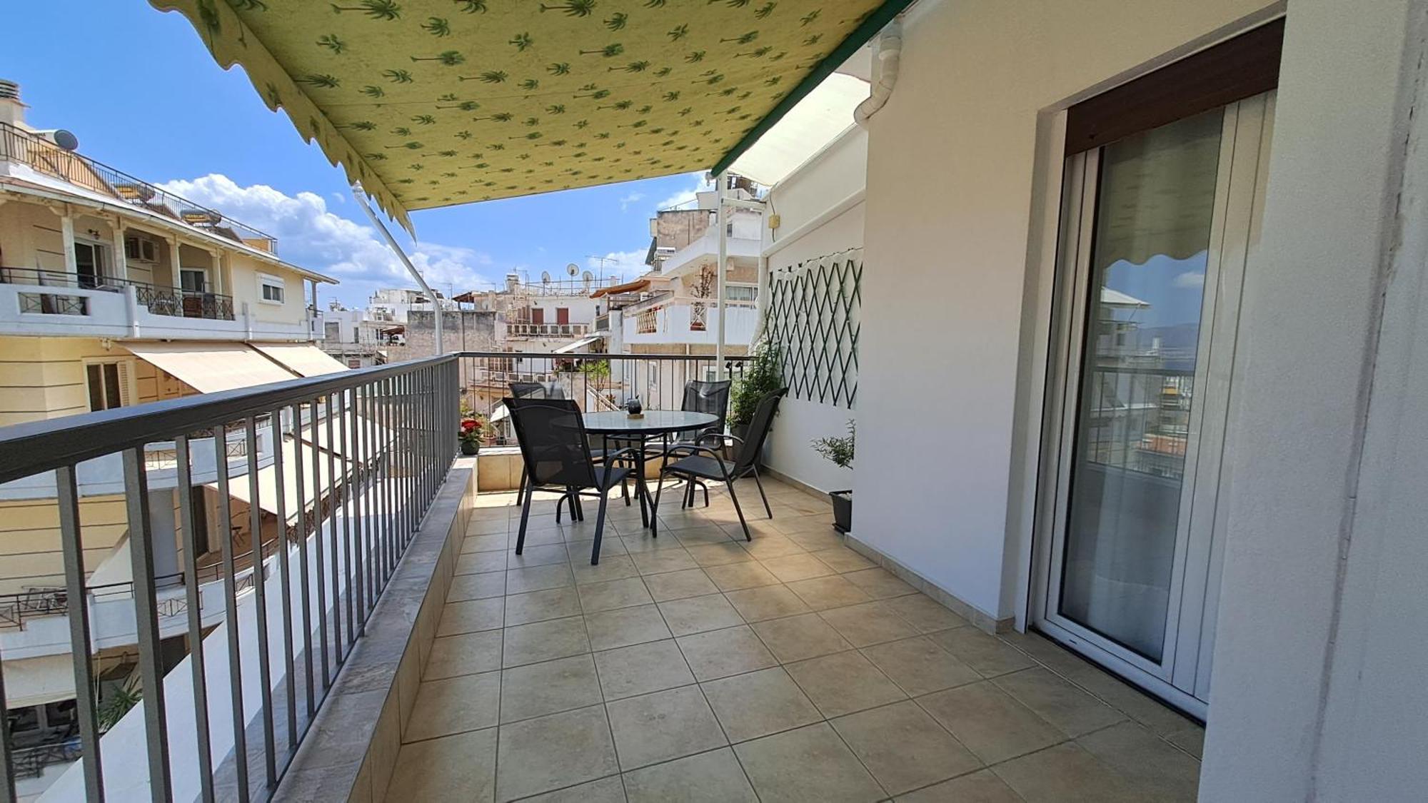 Tomis Sea View Apartment พีเรียส ภายนอก รูปภาพ